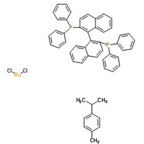 [RuCl(p-cymene)((R)-binap)]Cl CAS 145926-28-9 factory